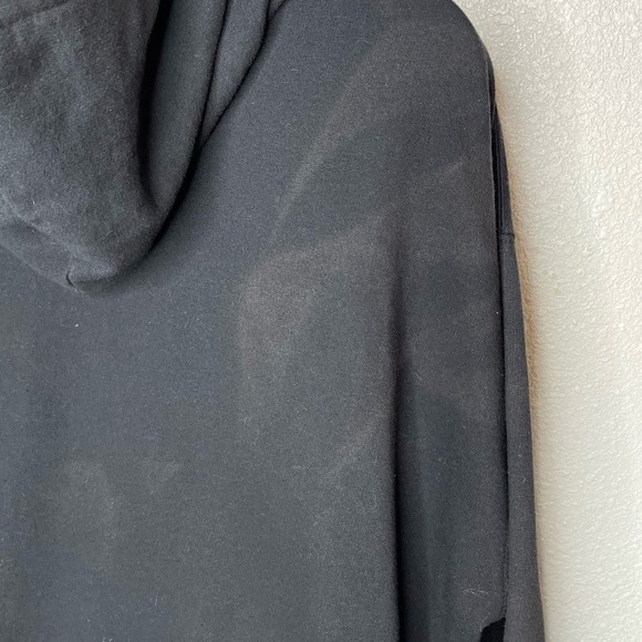 Three Layer By Andson Apparel Dog Discoloration Imperfection Hoodie - Picture 6 of 7